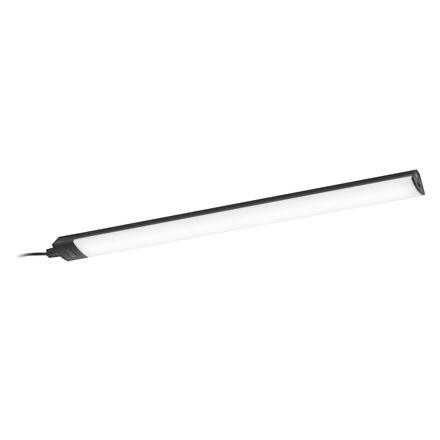 LEDVANCE LED kuchyňské svítidlo Linear Angle Frameless Sensor 35cm CCT DIM černé 4058075842441