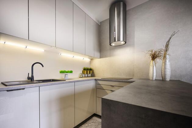 LEDVANCE LED kuchyňské svítidlo Linear Angle Frameless Sensor 35cm CCT DIM bílé 4058075842465