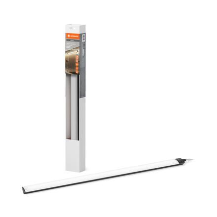LEDVANCE LED kuchyňské svítidlo Linear Angle Frameless Sensor 55cm CCT DIM černé 4058075842489