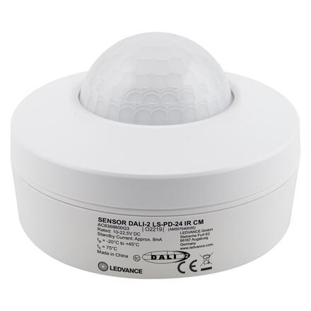 LEDVANCE stropní pohybové čidlo DALI-2, infračervené, 10-22,5 V, detekce 24 m