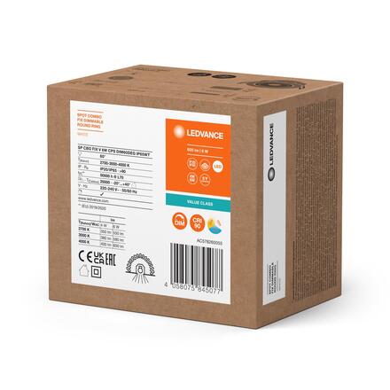 LEDVANCE SP CBO FIX V 6W CPS DIM 60DEG IP65 WT 4058075845077