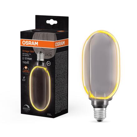 LEDVANCE LED žárovka Vintage 1906 Globe 100 Filament 4 W E27 220-240 V stmívatelná 1800 K kouřová