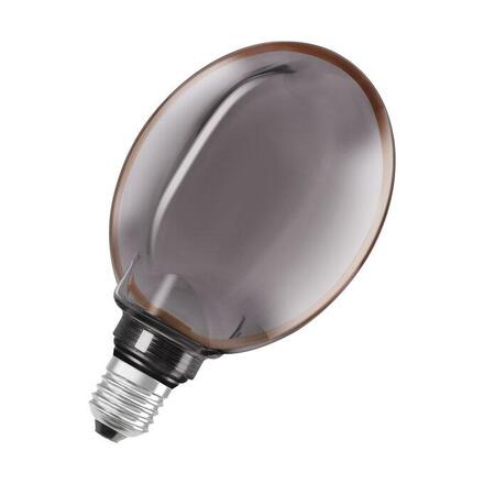 LEDVANCE LED žárovka Vintage 1906 Globe 130 4 W E27 1800 K stmívatelná kouřová