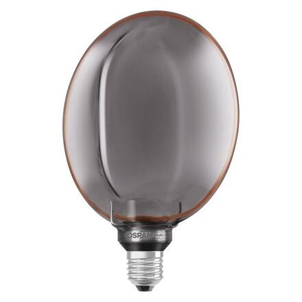 LEDVANCE LED žárovka Vintage 1906 Globe 183 4 W E27 1800 K stmívatelná kouřová