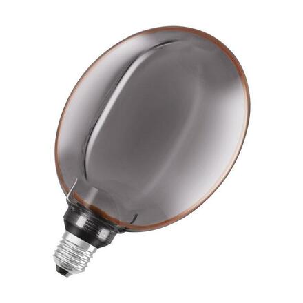 LEDVANCE LED žárovka Vintage 1906 Globe 183 4 W E27 1800 K stmívatelná kouřová