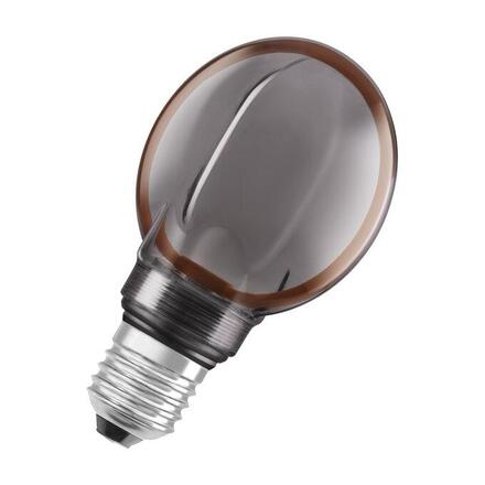 LEDVANCE LED žárovka Vintage 1906 Globe 80 Filament 4 W E27 1800 K stmívatelná kouřová