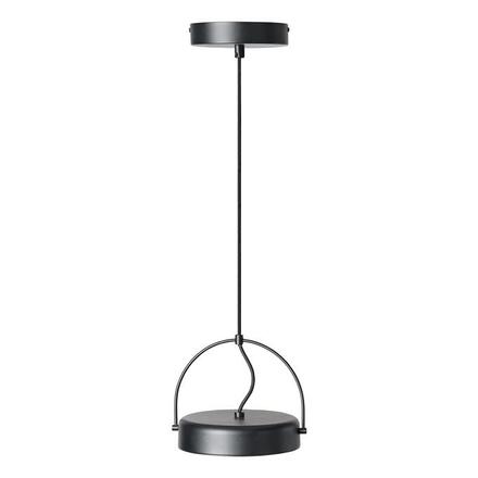 LEDVANCE závěsné svítidlo Decor Puck 12 W 3000 K černé