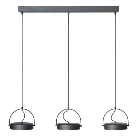 LEDVANCE závěsné svítidlo Decor Puck 3x36 W 220-240 V 3000 K černé