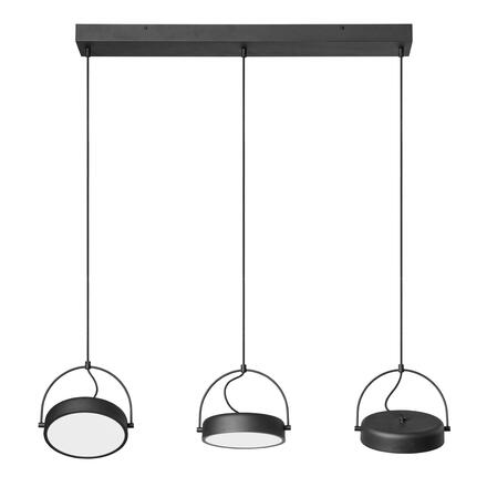 LEDVANCE závěsné svítidlo Decor Puck 3x36 W 220-240 V 3000 K černé