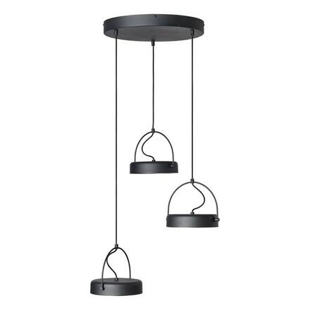 LEDVANCE závěsné svítidlo Decor Puck 3x36 W 220-240 V 3000 K černé