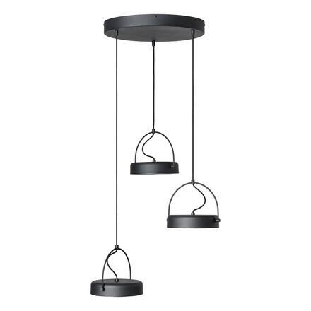 LEDVANCE závěsné svítidlo Decor Puck 3x36 W 220-240 V 3000 K černé