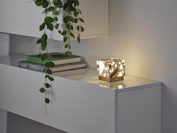 LEDVANCE stolní svítidlo Decor Gleam 2 W 5 V stmívatelné CCT touch