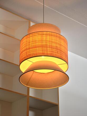 LEDVANCE závěsné svítidlo Decor Wrap Cone E27 220-240 V béžové