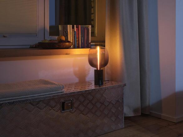 LEDVANCE stolní lampa Decor Marble Base stmívatelná E27 černá