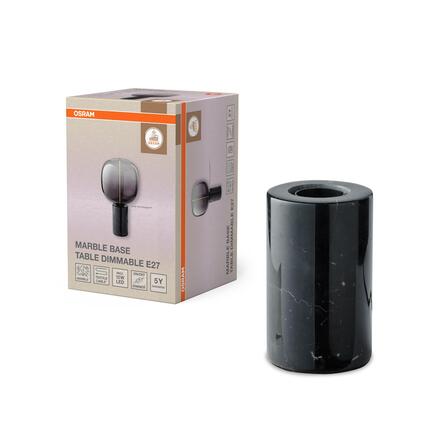 LEDVANCE stolní lampa Decor Marble Base stmívatelná E27 černá