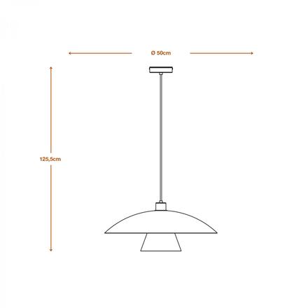 LEDVANCE závěsné svítidlo Decor Flying Mushroom E27 220-240 V modrá/růžová