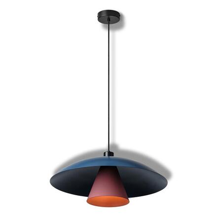LEDVANCE závěsné svítidlo Decor Flying Mushroom E27 220-240 V modrá/růžová