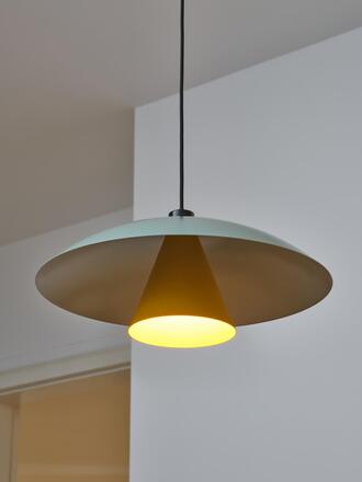 LEDVANCE závěsné svítidlo Decor Flying Mushroom E27 220-240 V zelená/žlutá