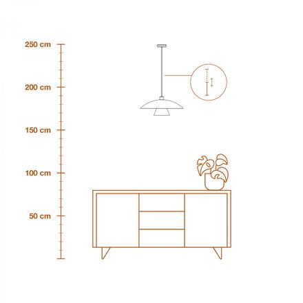 LEDVANCE závěsné svítidlo Decor Flying Mushroom E27 220-240 V zelená/žlutá