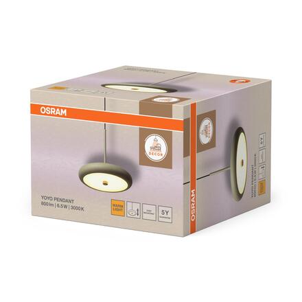 LEDVANCE závěsné svítidlo Decor Yoyo 6,5 W 220-240 V 3000 K béžové
