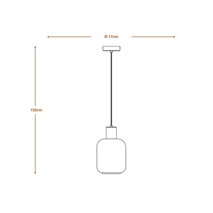 LEDVANCE závěsné svítidlo Decor Firefly E27 220-240 V