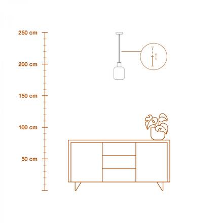 LEDVANCE závěsné svítidlo Decor Firefly E27 220-240 V