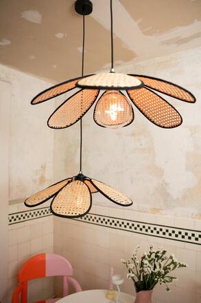 LEDVANCE závěsné svítidlo Decor Rattan Daisy 220-240 V E27