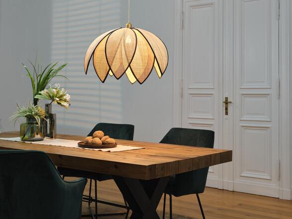 LEDVANCE závěsné svítidlo Decor Rattan Lotus Pendant 670 E27 220-240 V