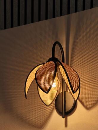 LEDVANCE nástěnné svítidlo Decor Rattan Lotus E27 220-240 V