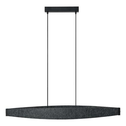 LEDVANCE závěsné svítidlo Decor Flat Felt 23 W 220-240 V 3000 K tmavě šedé