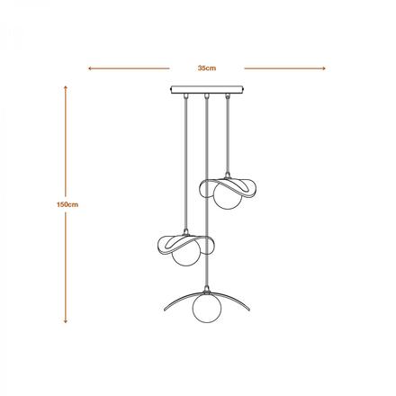 LEDVANCE závěsné svítidlo Decor Pearl 3xG9 220-240 V