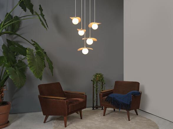LEDVANCE závěsné svítidlo Decor Pearl 5xG9 220-240 V béžové