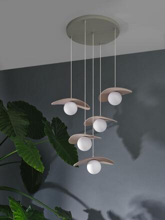 LEDVANCE závěsné svítidlo Decor Pearl 5xG9 220-240 V béžové