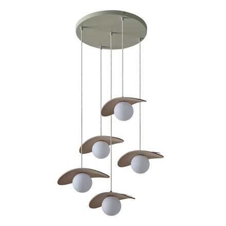 LEDVANCE závěsné svítidlo Decor Pearl 5xG9 220-240 V béžové