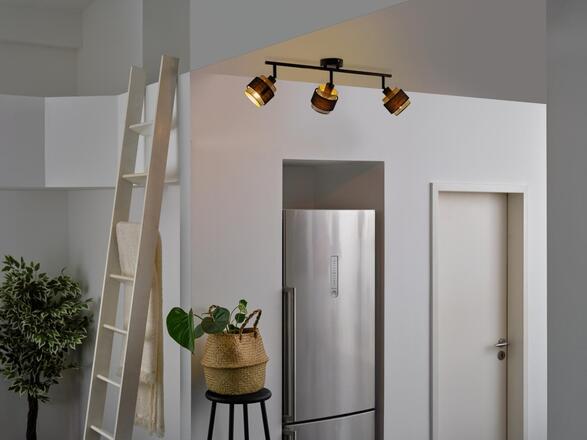 LEDVANCE stropní svítidlo Decor Spot Hornet 3x2,8 W E14 220-240 V černé