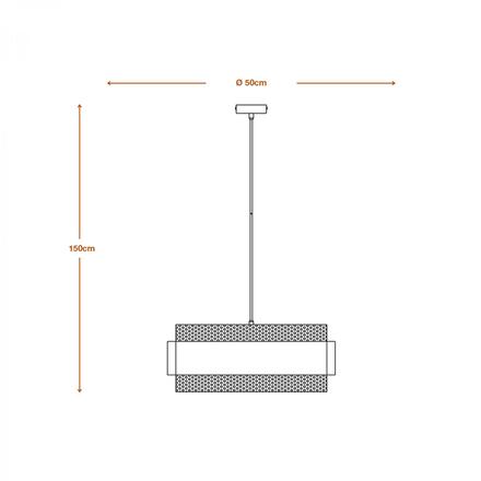LEDVANCE závěsné svítidlo Decor Hornet 3xE27 220-240 V