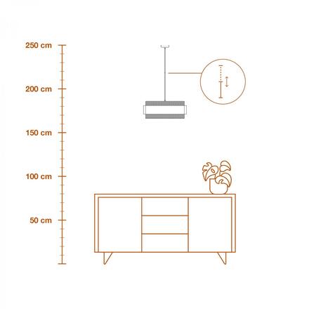 LEDVANCE závěsné svítidlo Decor Hornet 3xE27 220-240 V