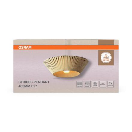 LEDVANCE závěsné svítidlo Decor Stripes Pendant 405 E27 220-240 V