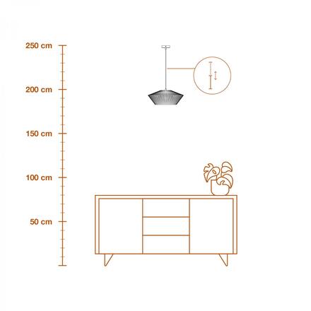 LEDVANCE závěsné svítidlo Decor Stripes Pendant 405 E27 220-240 V