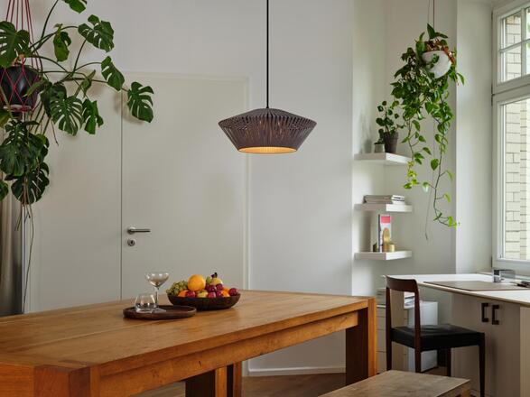 LEDVANCE závěsné svítidlo Decor Stripes Pendant E27 220-240 V tmavě šedé