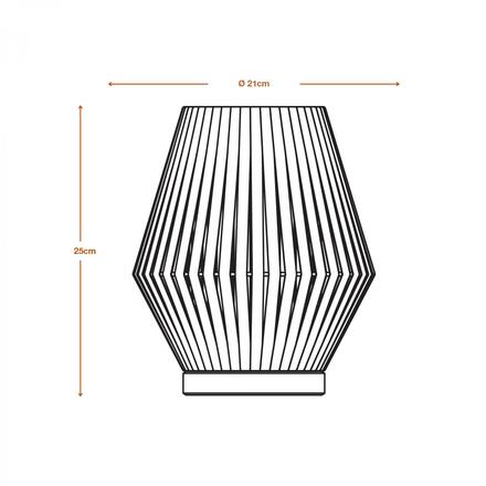 LEDVANCE stolní svítidlo Decor Stripes Table E14 220-240 V