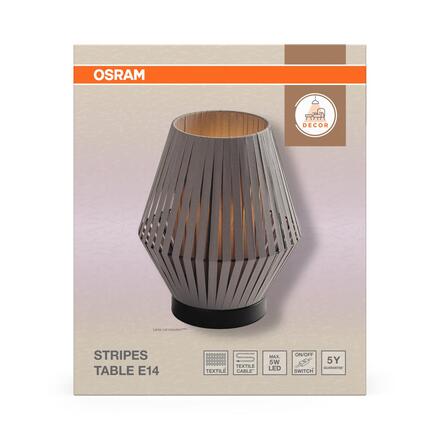 LEDVANCE stolní svítidlo Decor Stripes Table E14 220-240 V