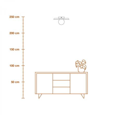 LEDVANCE nástěnné svítidlo Decor Acacia Nest G9 220-240 V dřevo