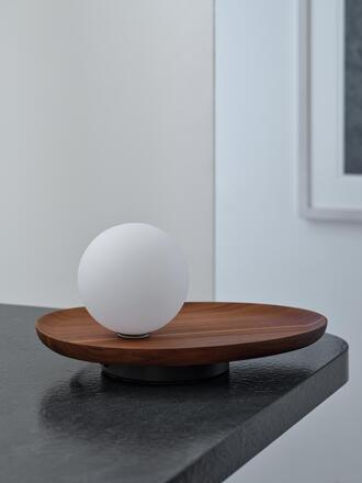 LEDVANCE stolní svítidlo Decor Acacia Nest 1xG9 220-240 V dřevo/sklo