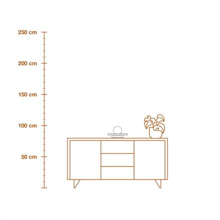 LEDVANCE stolní svítidlo Decor Acacia Nest 1xG9 220-240 V dřevo/sklo