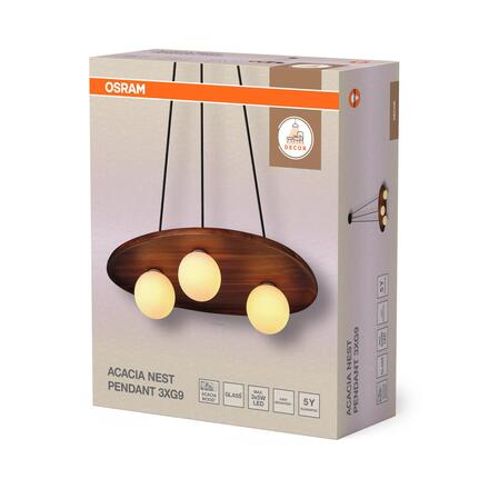 LEDVANCE závěsné svítidlo Decor Acacia Nest G9 220-240 V