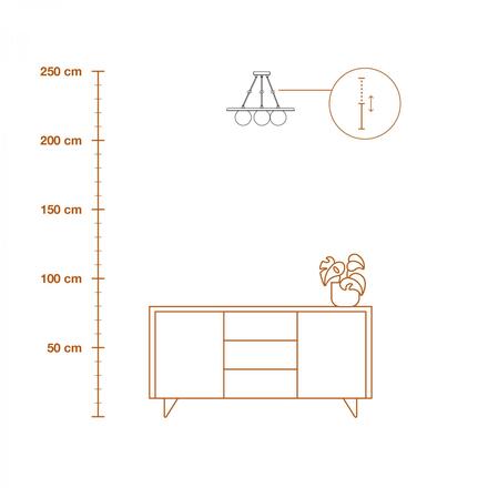 LEDVANCE závěsné svítidlo Decor Acacia Nest G9 220-240 V