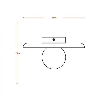 LEDVANCE nástěnné svítidlo Decor Wood Nest 1xG9 220-240 V