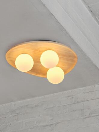LEDVANCE stropní svítidlo Decor Wood Nest 3xG9 220-240 V dřevo
