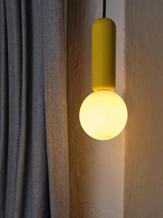 LEDVANCE závěsné svítidlo Decor Concrete Mic G9 220-240 V žluté